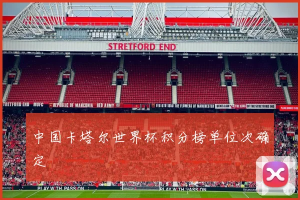 中国卡塔尔世界杯积分榜单位次确定